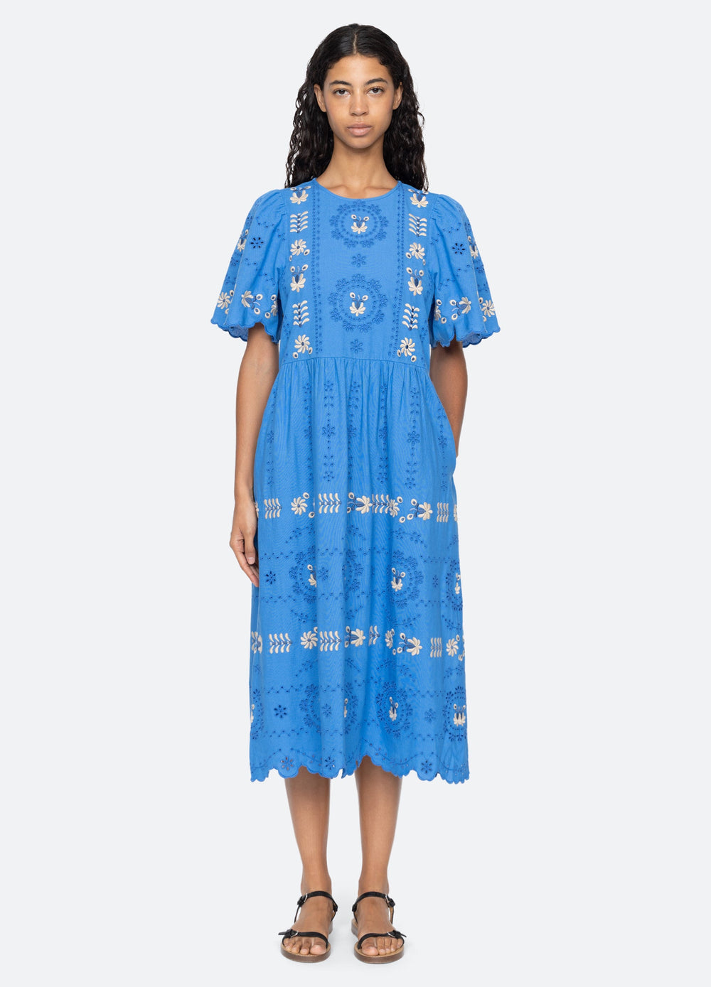 Blue Catharina S/S Dress | Sea New York