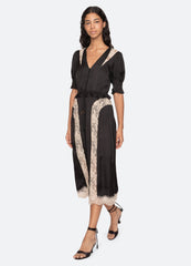 Black Ethel Midi Dress | Sea New York