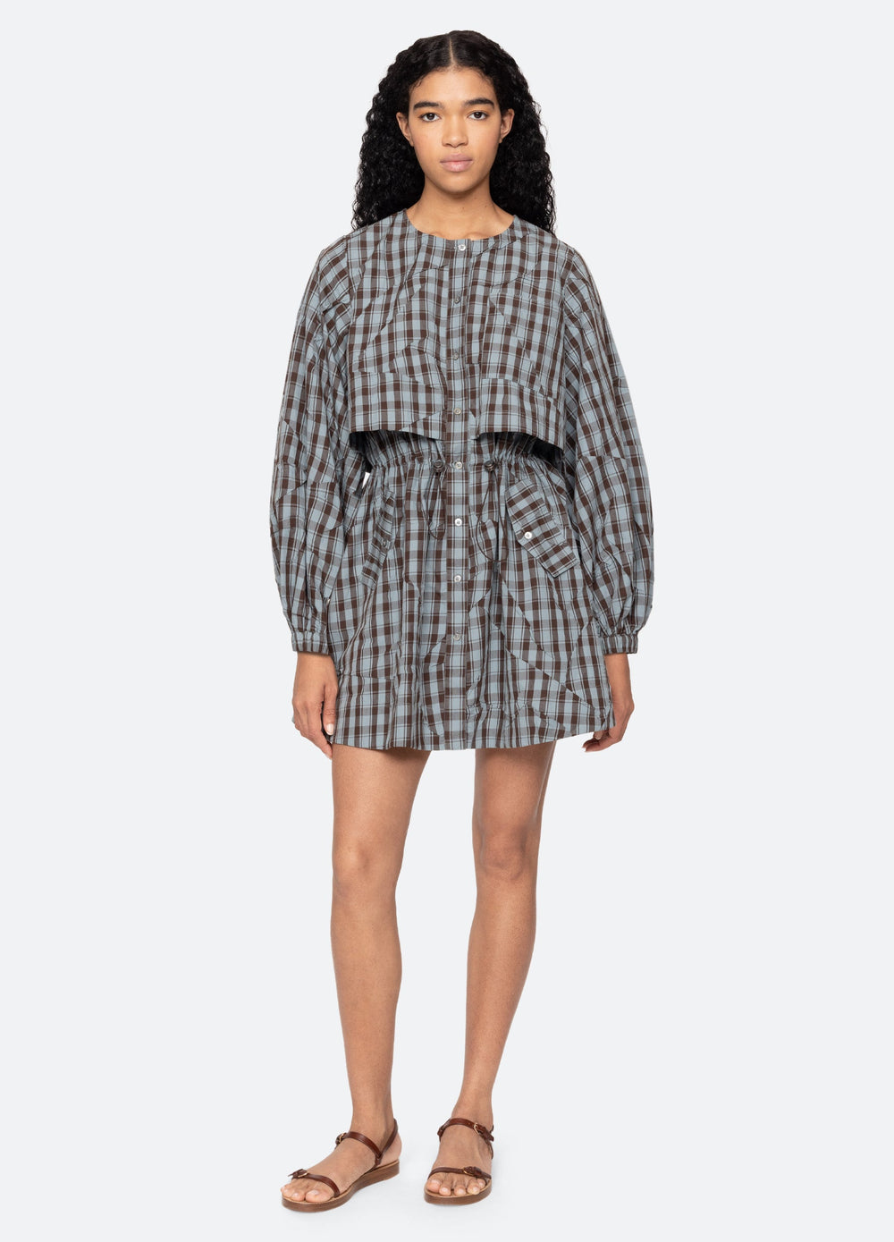 Blue Ophelia Mini Dress | Sea New York