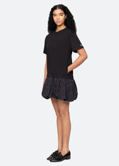 Black Alberta Combo Dress | Sea New York