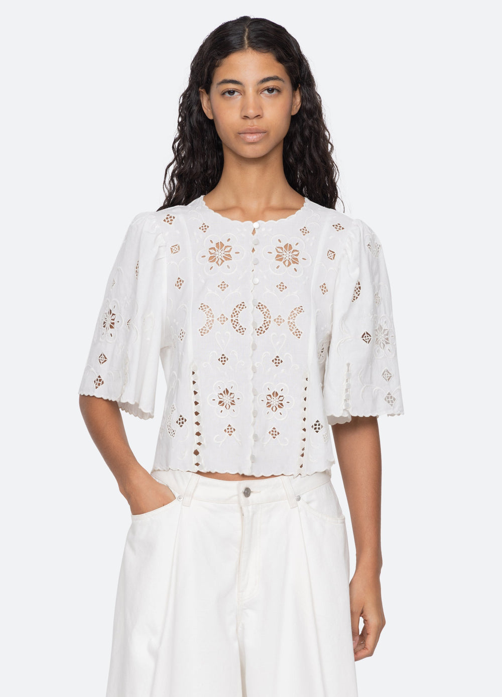 White Gardener Top | Sea New York