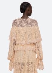 Khaki Sharleen L/S Top | Sea New York