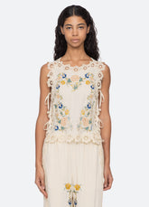 Cream Adonna Top | Sea New York