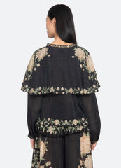 Black Christina Blouse | Sea New York