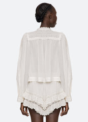 White Eliza L/S Top | Sea New York