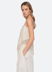 Cream Rafina Top | Sea New York