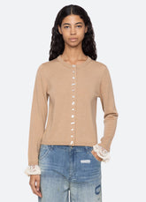 Camel Diane Cardigan | Sea New York