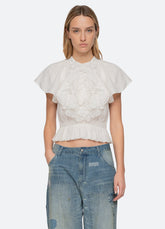 White Holden Top | Sea New York