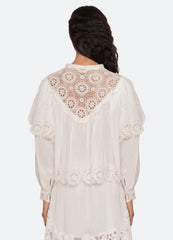 Cream Sofia L/S Top | Sea New York