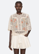 Cream Luisa Top | Sea New York