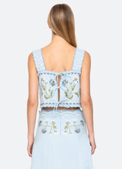 Blue Audra Top | Sea New York