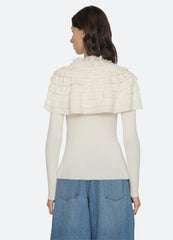 Cream Wanda Cardigan | Sea New York