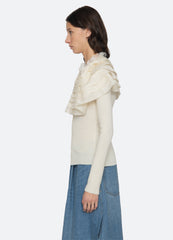 Cream Wanda Cardigan | Sea New York
