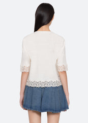 Cream Leila Sweater | Sea New York
