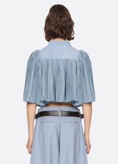Blue Solene S/S Top | Sea New York