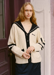 Cream Maren Cardigan | Sea New York