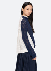 Navy Teagan Sweater | Sea New York
