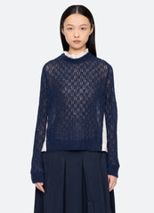 Navy Teagan Sweater | Sea New York