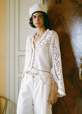 White Lula Blouse | Sea New York