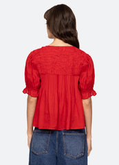 Red Imogen Top | Sea New York