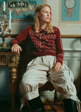 Burgundy Kit Cardigan | Sea New York