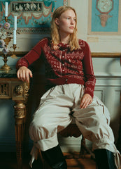 Burgundy Kit Cardigan | Sea New York