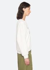 Cream Claira Sweatshirt | Sea New York