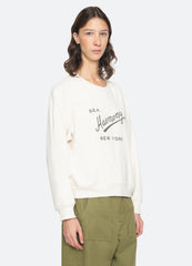Cream Claira Sweatshirt | Sea New York