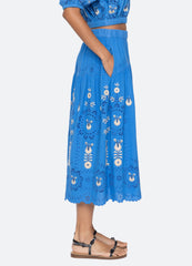 Blue Catharina Skirt | Sea New York