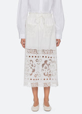 White Gardener Skirt | Sea New York