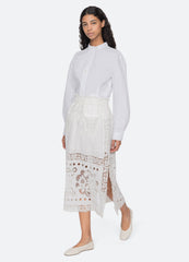White Gardener Skirt | Sea New York
