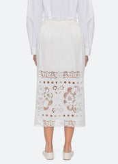 White Gardener Skirt | Sea New York