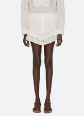 White Eliza Shorts | Sea New York
