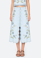 Blue Audra Skirt | Sea New York