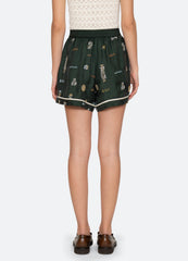 Green Juliet Shorts | Sea New York