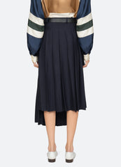 Navy Taliyah Skirt | Sea New York