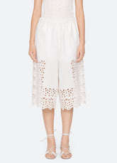 White Leila Culottes | Sea New York