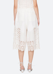 White Leila Culottes | Sea New York