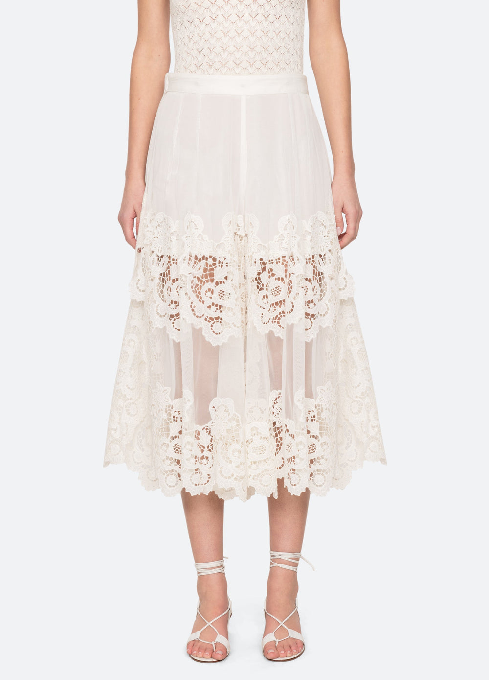 Cream Sofia Pants | Sea New York