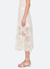Cream Sofia Pants | Sea New York