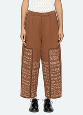 Cognac Kit Pants | Sea New York