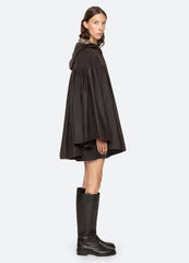 Brown Quentin Poncho | Sea New York