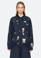 Navy Claira Jacket | Sea New York
