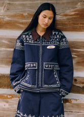 Navy Kit Jacket | Sea New York