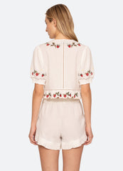 Cream Bindi Top | Sea New York