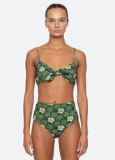 Green Gloria Bikini Top | Sea New York