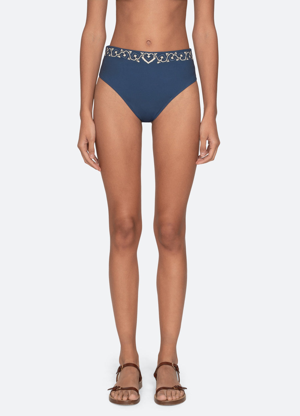 Navy Blaise Bikini Bottom | Sea New York