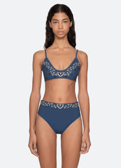 Navy Blaise Bikini Top | Sea New York