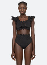 Black Babette Bikini Top | Sea New York