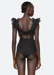 Black Babette Bikini Top | Sea New York